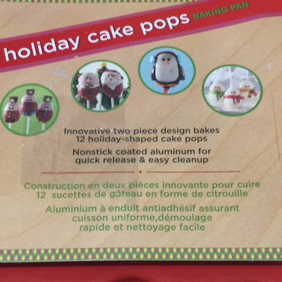 ⛄️🎄Nordic Ware holiday cake pop baking pan. New! - Picture 4 of 6